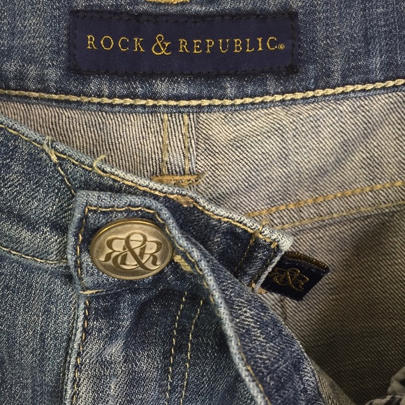 Rock & Republic Emo Skinny Jeans Sz 14 - Picture 11 of 13